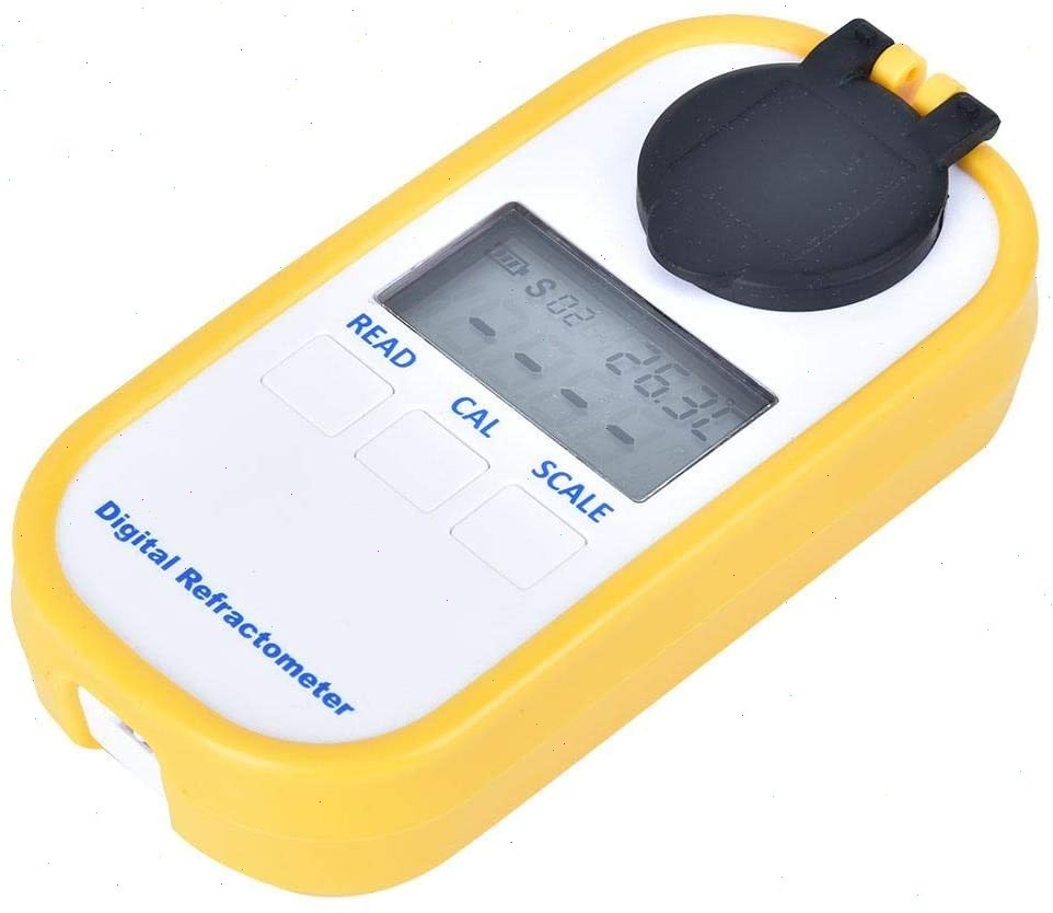 Digital Refractometer Honey Sugar Content Meter with Resolution Temperature 0.1℉