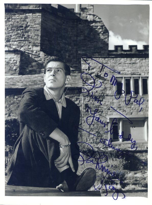 JOHNNIE RAY - AUTOGRAPHED INSCRIBED PHOTOGRAPH