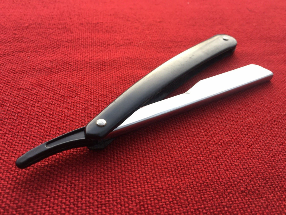Vintage USSR Straight Razor Replaceable Disposable Blades
