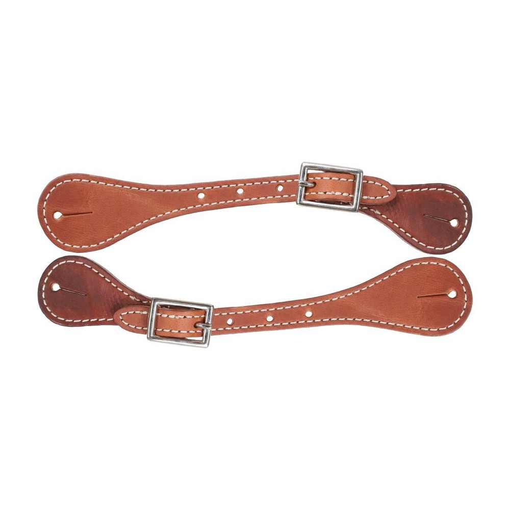 Youth Oiled Harness Leather Spur Strap