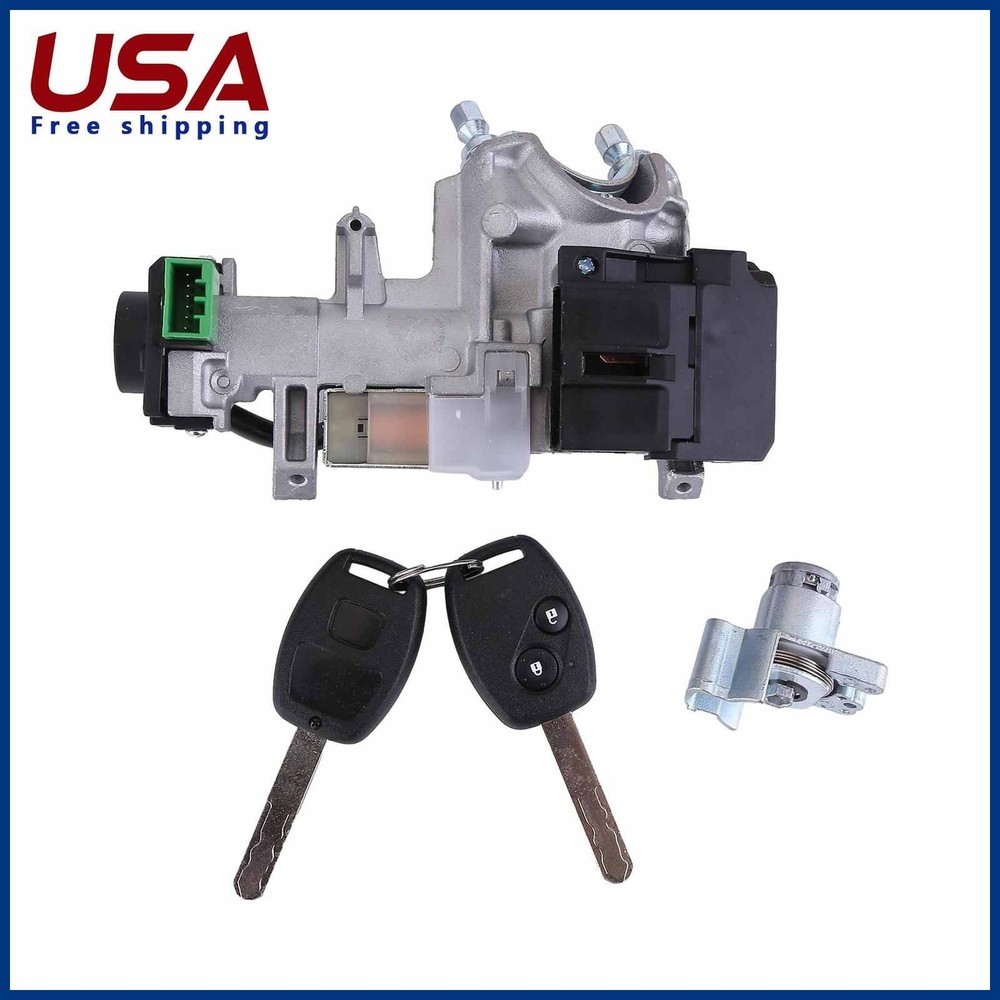 Ignition Switch Cylinder Lock For Honda Pilot 2009 2010 2011 2012 2013 2014-2015