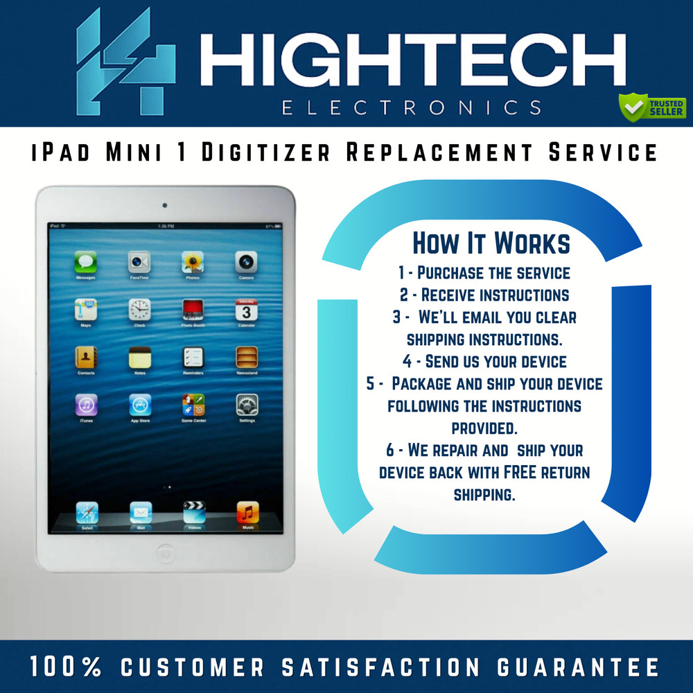 iPad Mini 1 Digitizer Replacement Service Repair