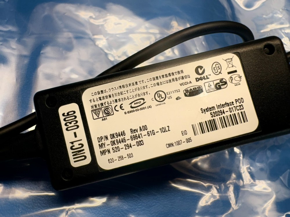 Dell System Interface POD 520-294-003 SIP POD SIM Module Cable USB