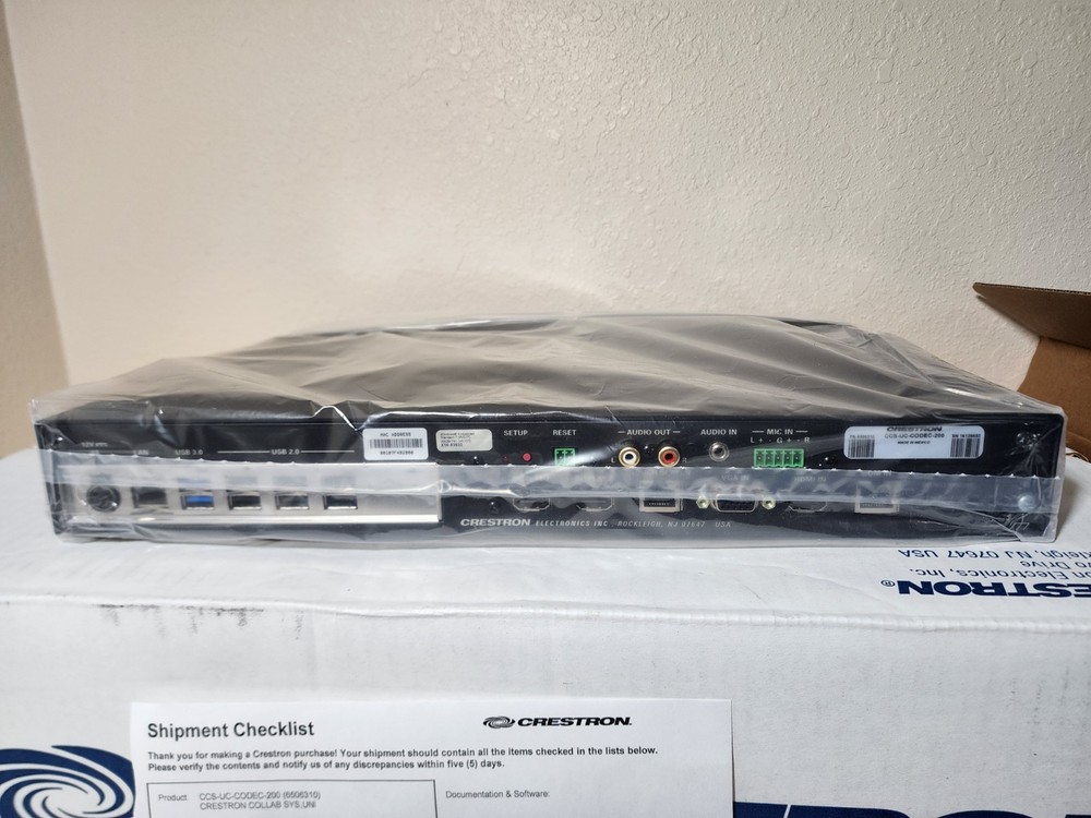 Crestron HD Collaboration System CCS-UC-CODEC-200 New IN OPEN BOX