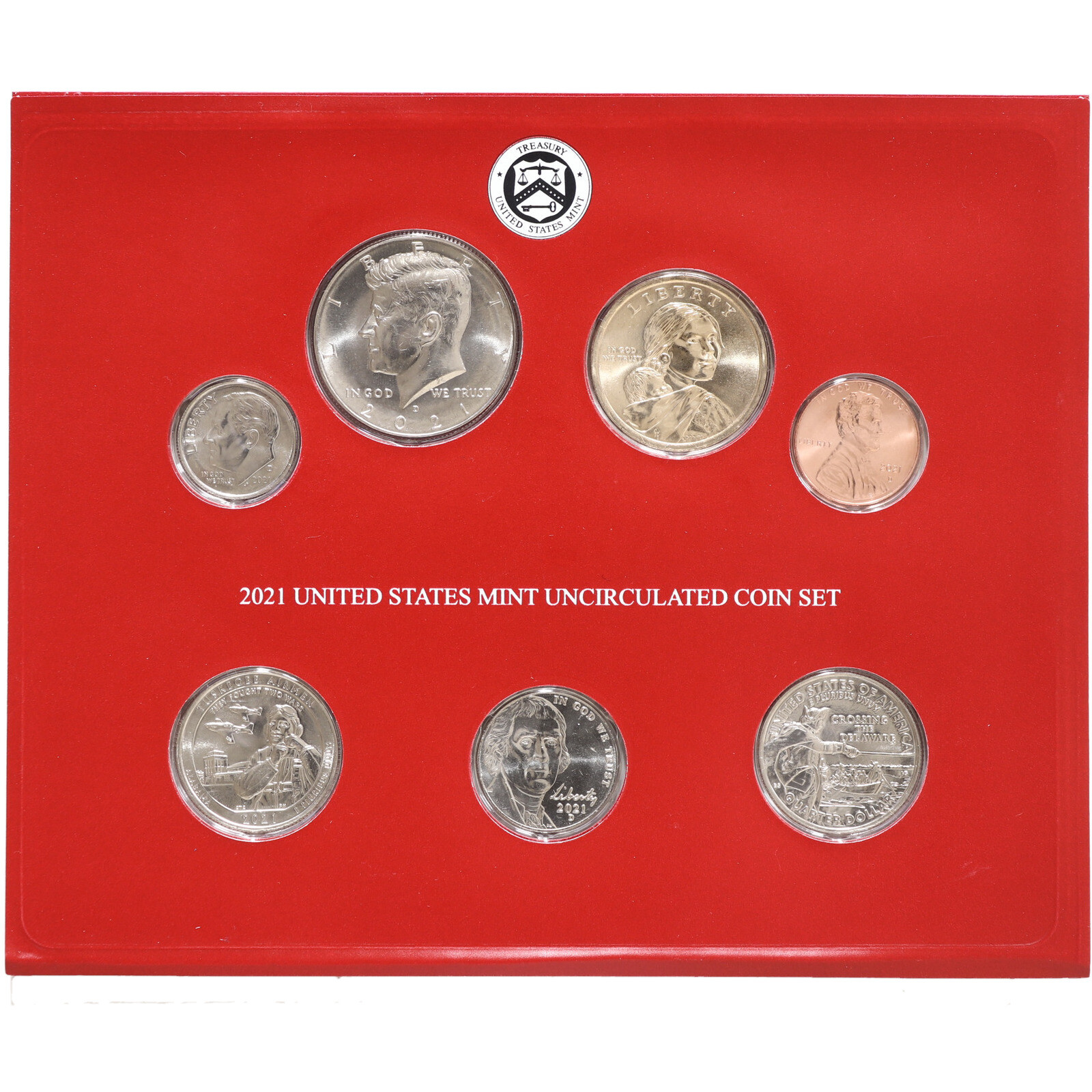 2021 Mint Set Original Sealed Box 14 Brilliant Uncirculated Coins