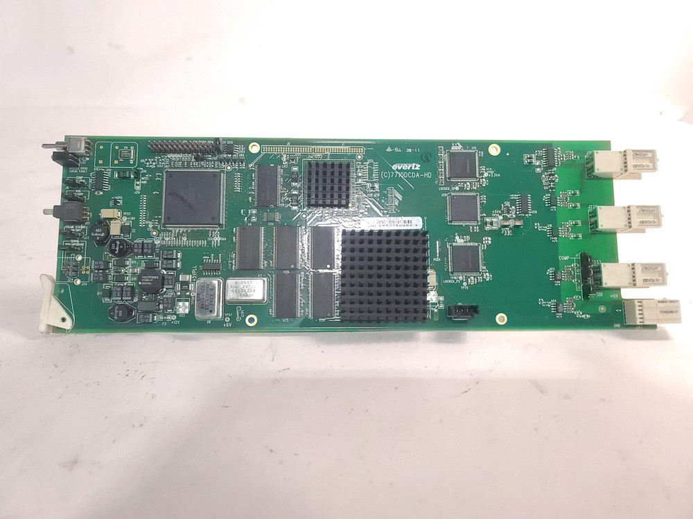 Evertz 7710DCDA-HD HD Down Converter & Distribution Amplifier Module w/ Back