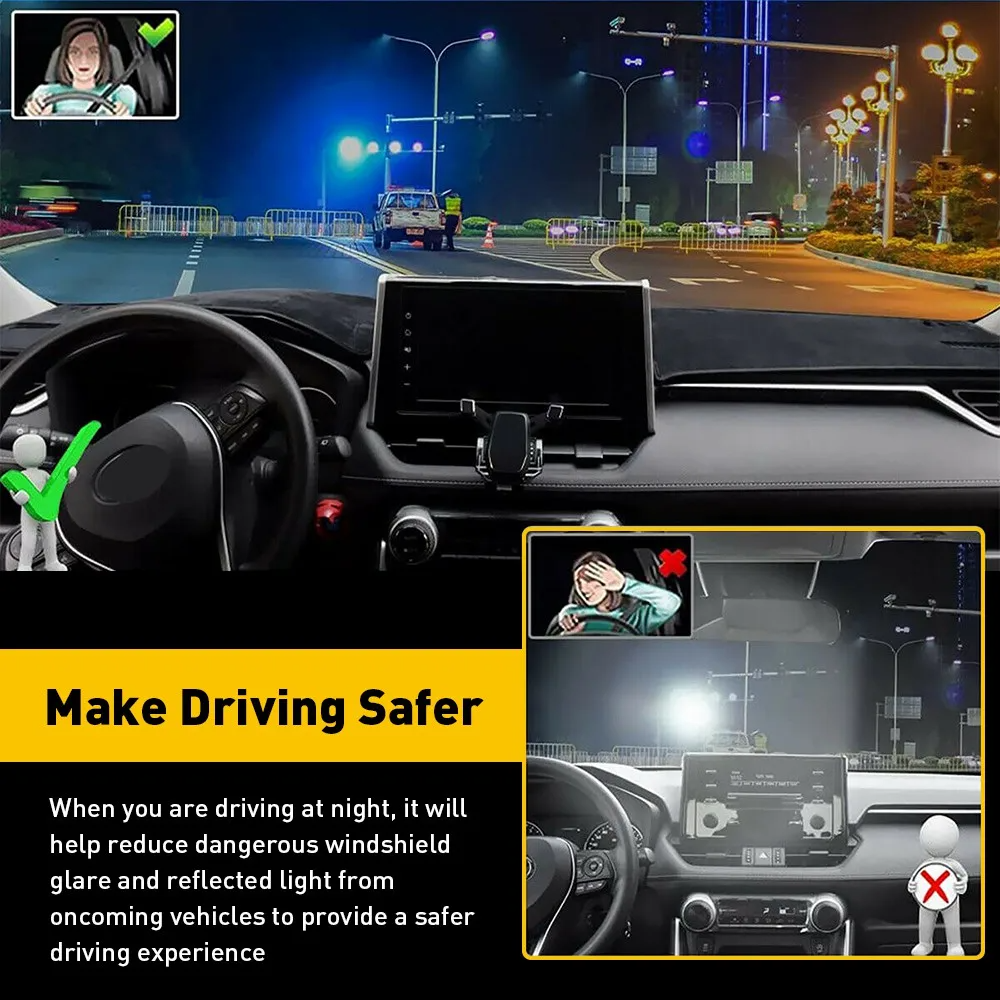 For Toyota Camry 2007-2011 US DashMat Dash Cover Dashboard Mat Car Interior Pad