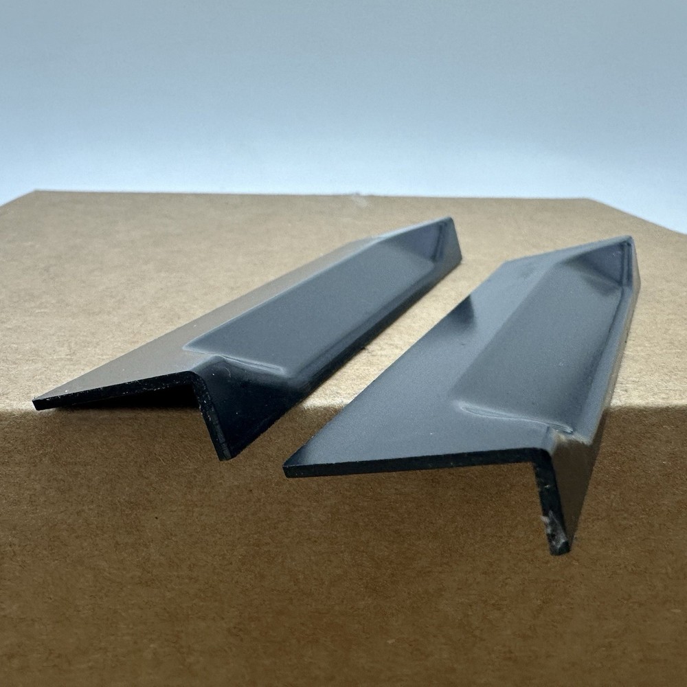 Bausch & Lomb Balplan Microscope Base Plastic Side Plate Covers Pair Set 2