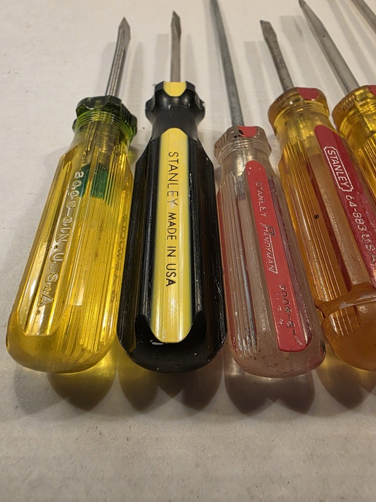 7 Stanley Screwdrivers USA