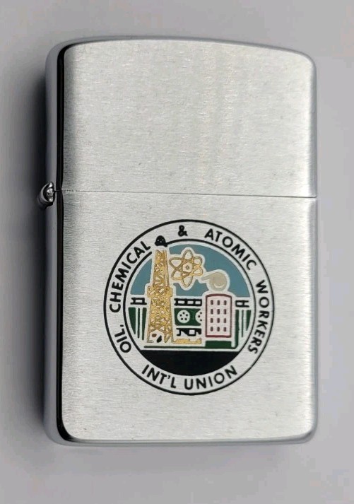 1959 Oil, Chemical, Atomic Workers Int'l Union Zippo Lighter