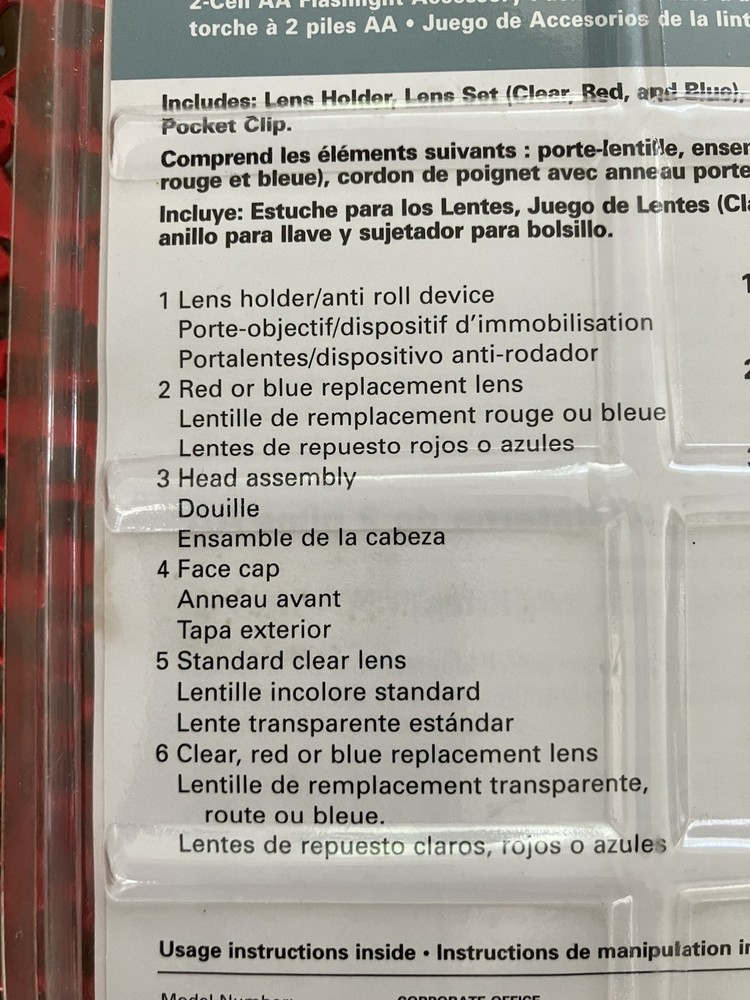 Maglite Mini 2 Cell AA Flashlight Accessory Pack AM2A016