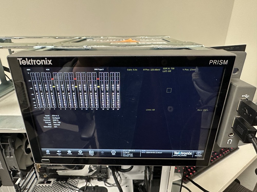 Tektronix PRISM MPI with Server Rack Mount W/ 7 Licenses