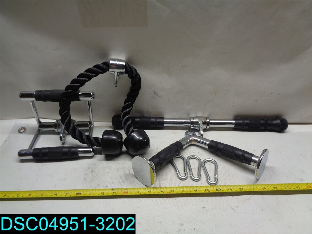 SIMPLY TRICEPS PULL DOWN ATTACHMENT SET