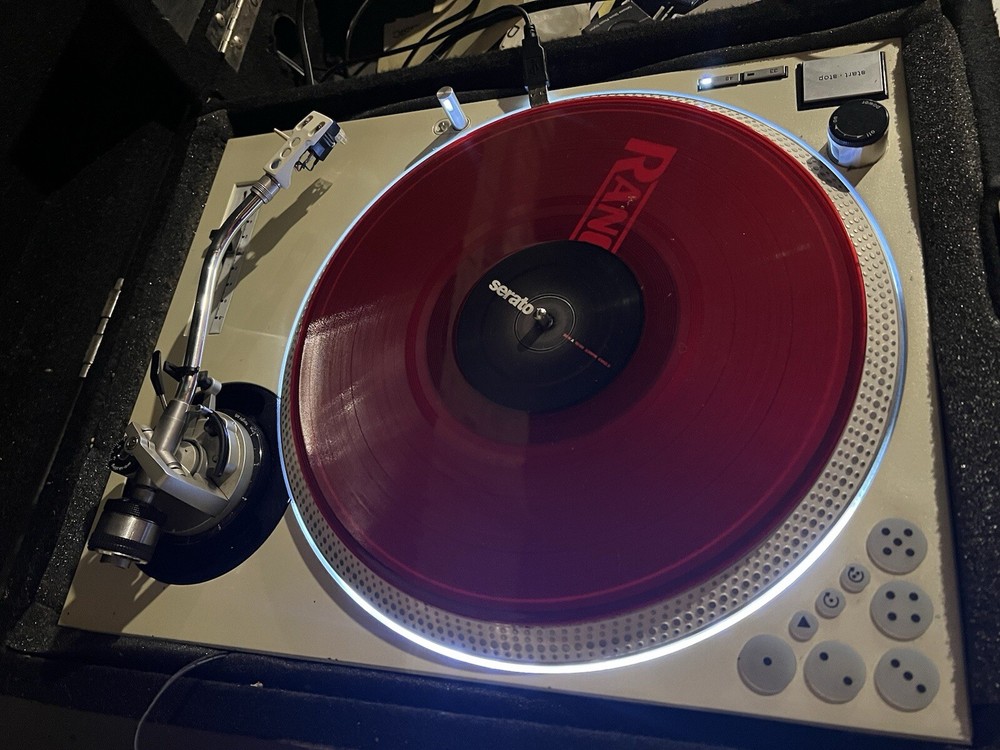 2 Custom Technics 1200 Turntables w Built In Dicers