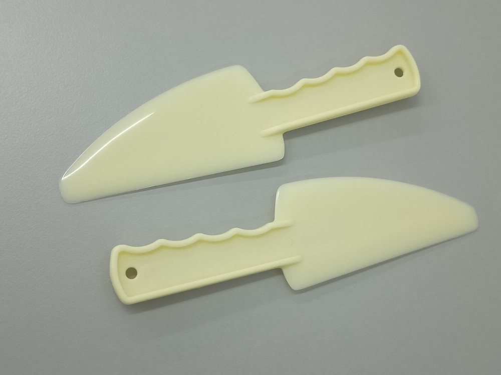 plastic cake knife (100 pcs/set)