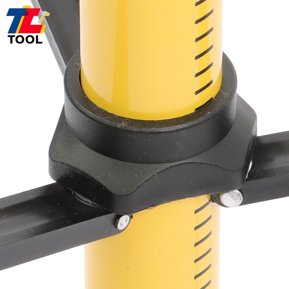 3.7M Laser Pole 12 Ft Laser Level Pole With Tripod Adjustable Telescoping