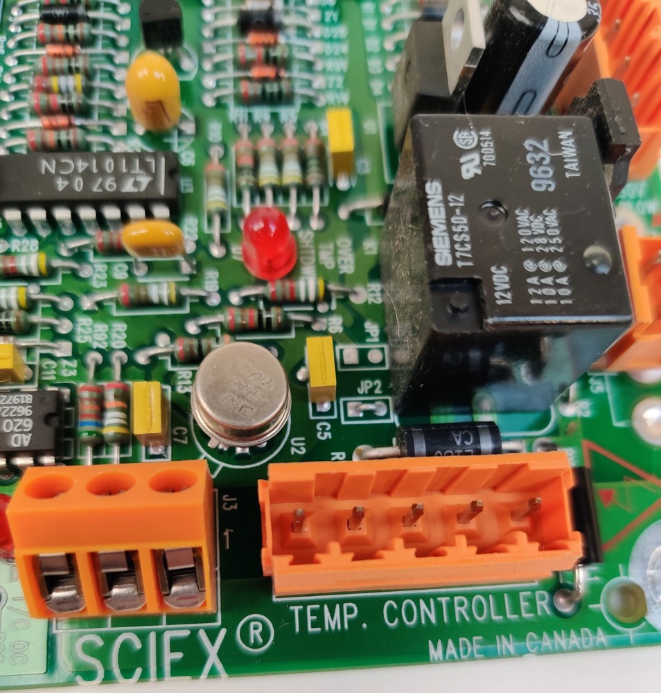 Sciex API 3000 LC/MS Temperature Controller PCB 015139A Tested