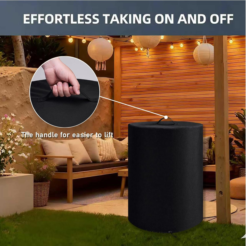 Ninja Fireside 360 Fire Pit Cover - Waterproof, Windproof, UV Resistant