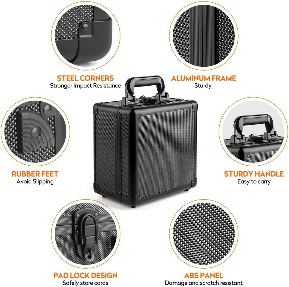 Durable Waterproof Storage Case for Trading Cards – Maximum Protection & Style
