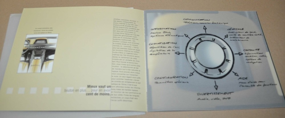 2000 BMW i Drive Brochure Prospekt FR