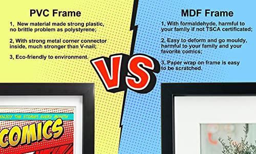Memory Keeper Comic Book Frame,4 Pack,Ultraviolet UV Protection, Fits Current