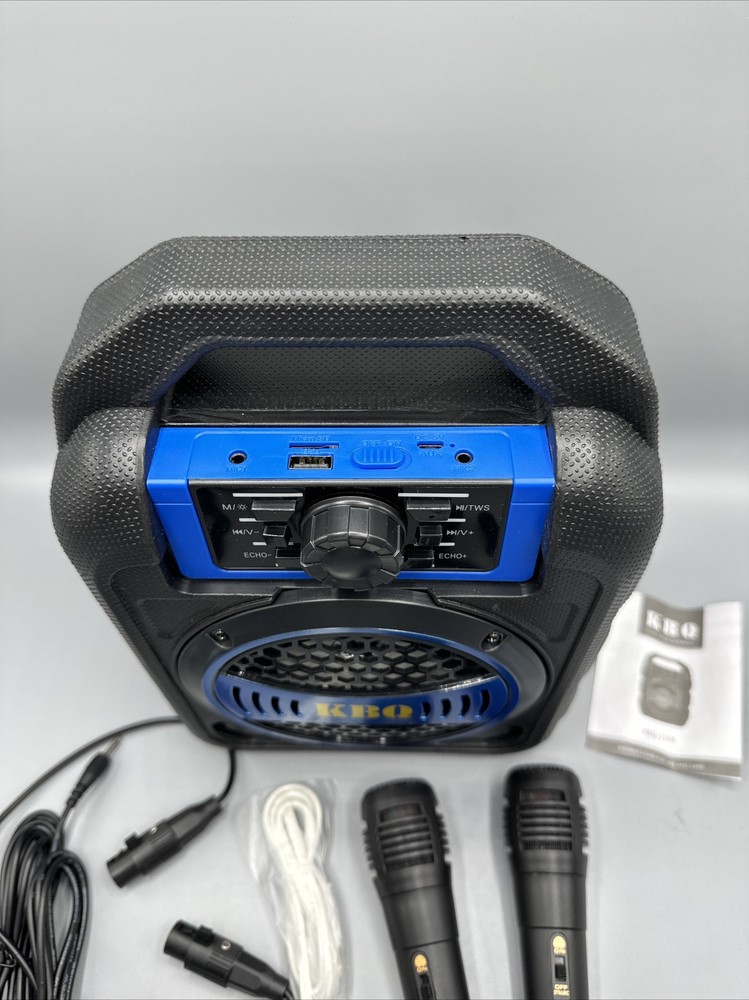 Karaoke Machine for Kids, Bluetooth with 2 Microphones