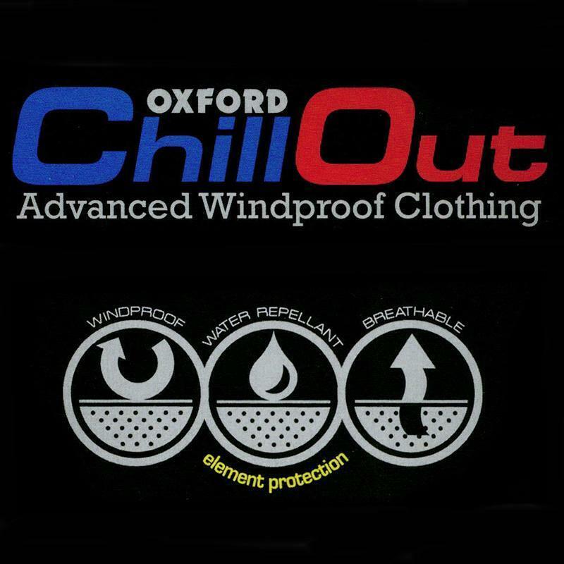 OXFORD CHILLOUT PANTS INNER THERMAL WINDPROOF MOTORCYCLE BASE LAYER SIZE S