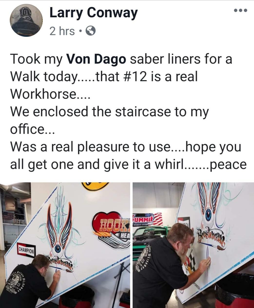 PROFESSIONAL Sign Painting Lettering 3 Brush SET #8 #10 #12 - PRO'S THAT KNOW