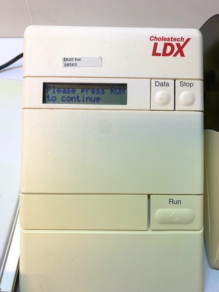 Cholestech LDX Analyzer & Printer With Manual & Instructions S8563