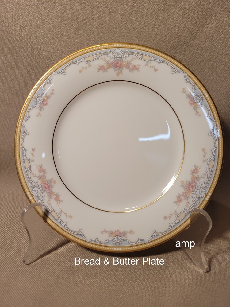 Noritake Edgewater 7728 (5 Piece) Place Setting EXCELLENT!