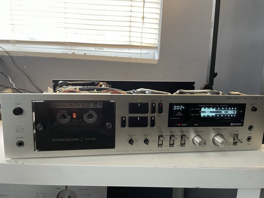 Luxman K-8 Stereo Cassette Deck (SERVICED)