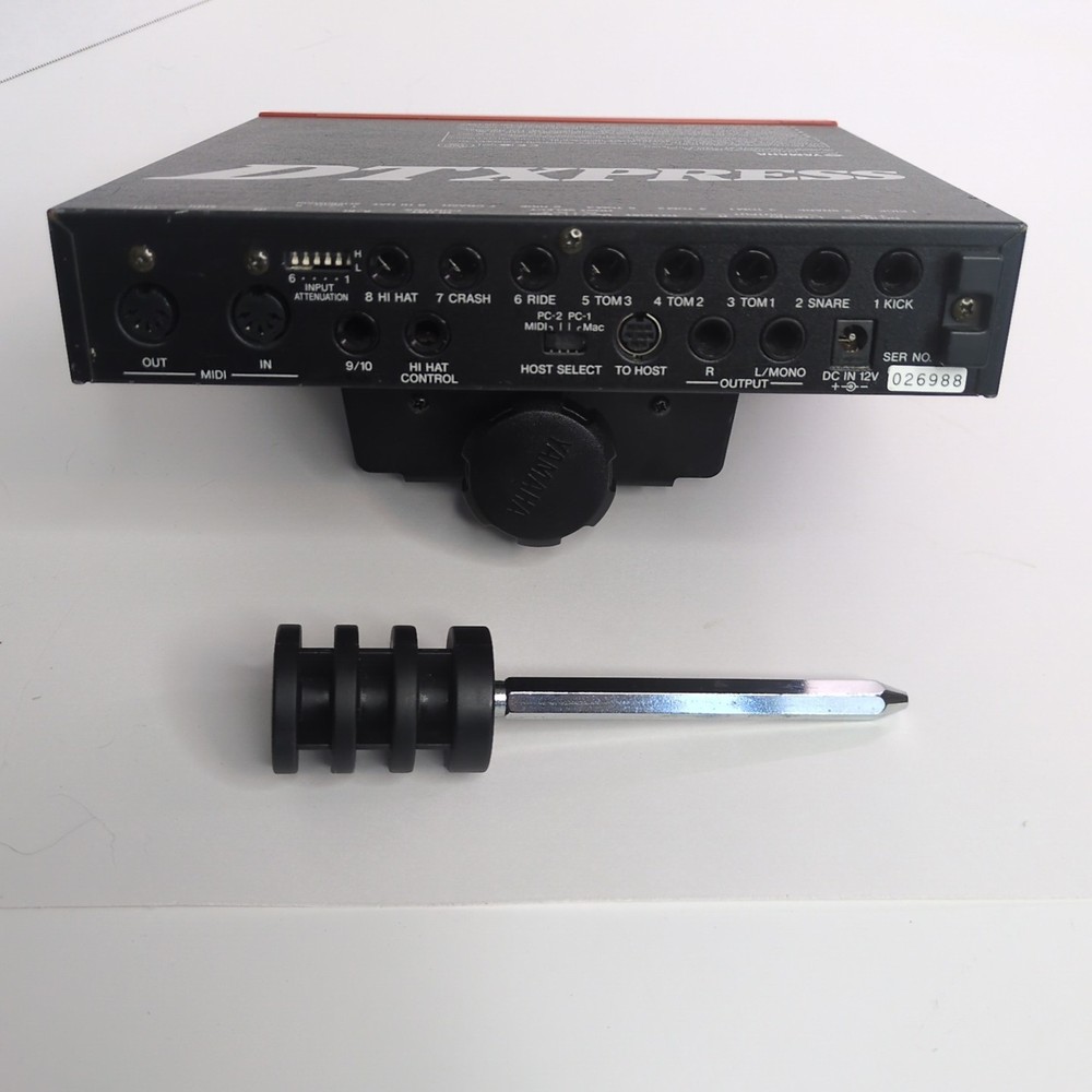 Yamaha DTXPRESS Electronic Drum Trigger Module -TESTED Fully NO PWR SUPPLY INCLD