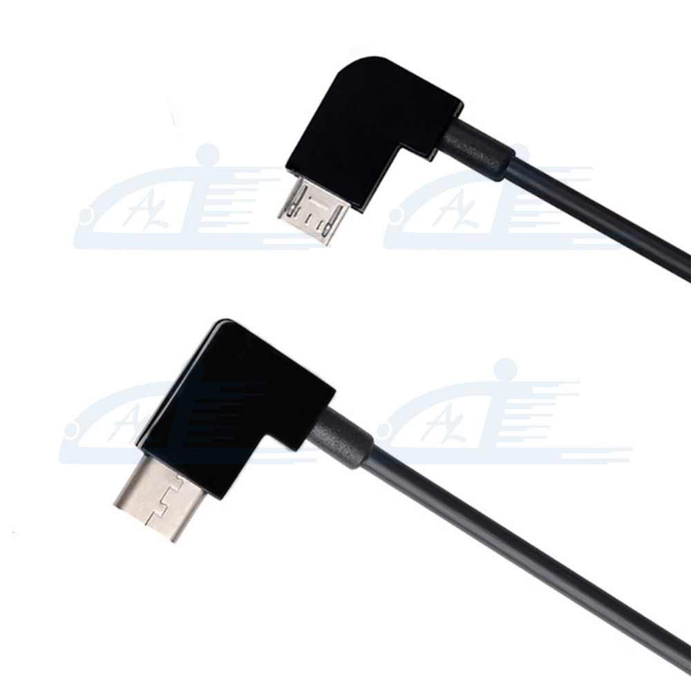 OTG Micro USB Cable 90° Data Transfer for DJI Mavic Mini 1 Drone Remote Control