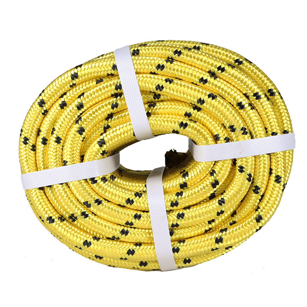 6180Lbs Breaking Strength Bull Rope 1/2Inch Diameter Double Braid Polyester Rope