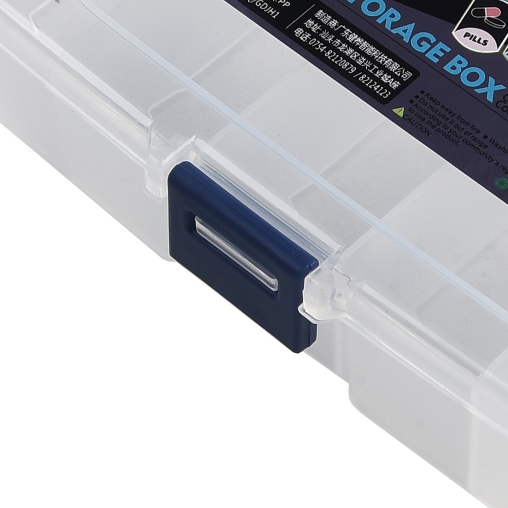 1PC Plastic Tool Screws IC Storage Box Craft Organizer Small Part Container Case