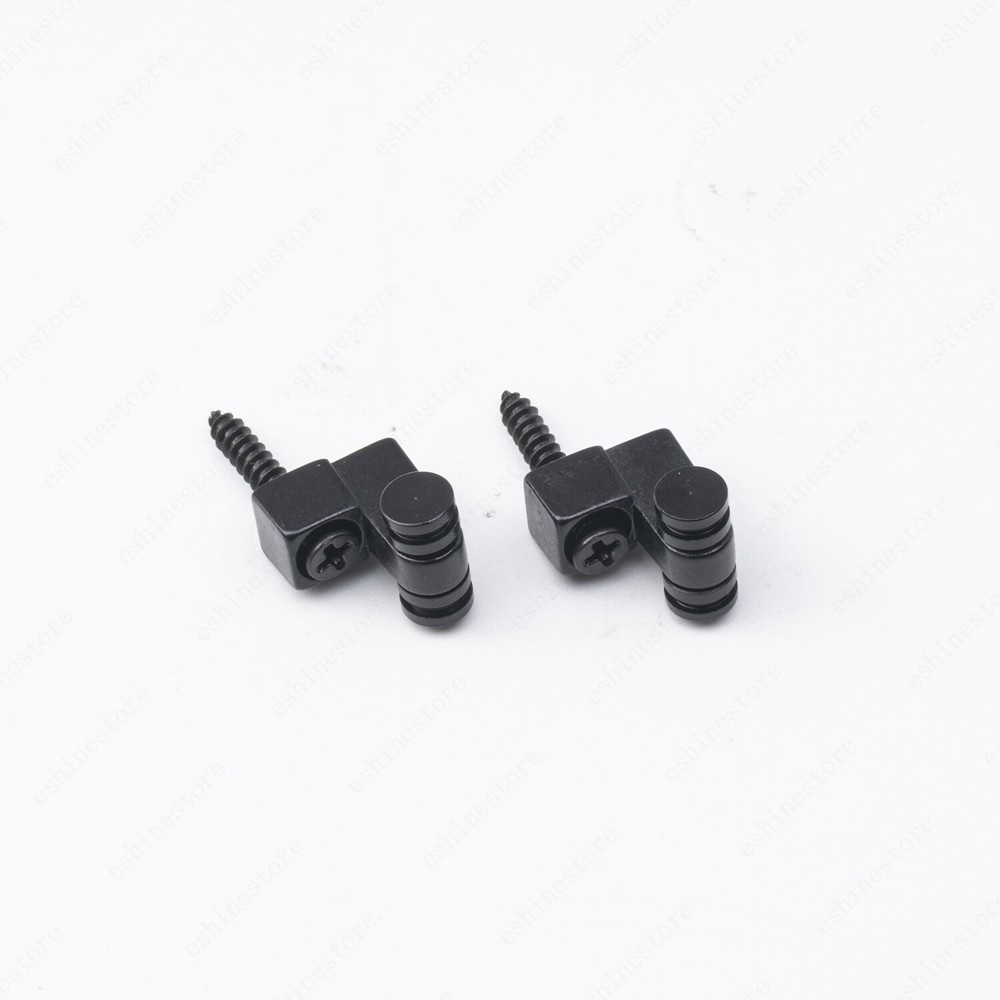 Roller String Trees String Retainer Guide for Strat Tele Style Guitar Black 2Pcs