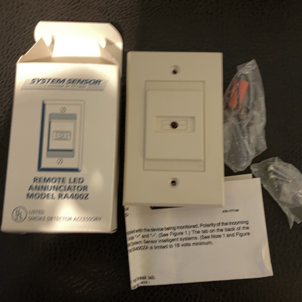 2 System Sensor Remote LED Annunicator Model RA400Z New In Box
