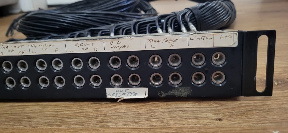 Gentner pre-wired patch panel 920-241-001 with the cables attached (2 available)