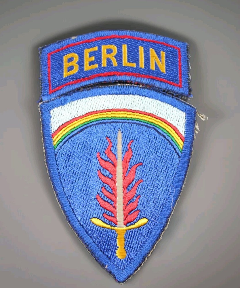 US Post-WWII Berlin Command Brigade Shoulder Patch – German Theater Made