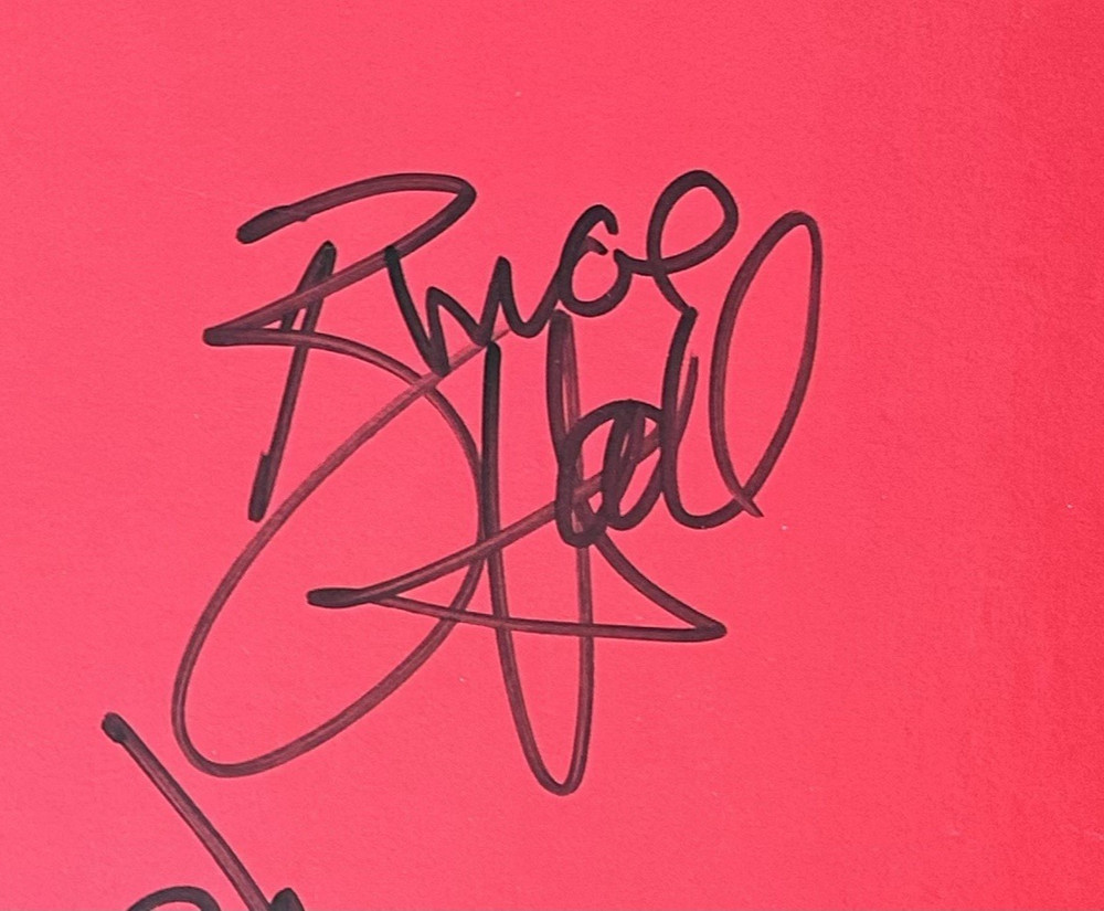 REO Speedwagon "A Decade Of Rock And Roll" Vinyl - Signed - Kevin Cronin + 2