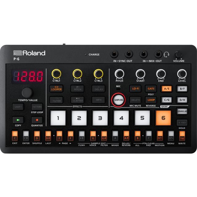 Roland P-6 Creative Sampler AIRA Compact Granular Sound Sequencer USB-C