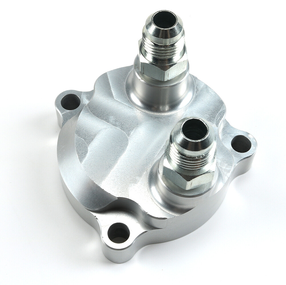 Fit Yamaha Warrior Raptor 350 Oil Filter to oil Cooler Adapter Billet