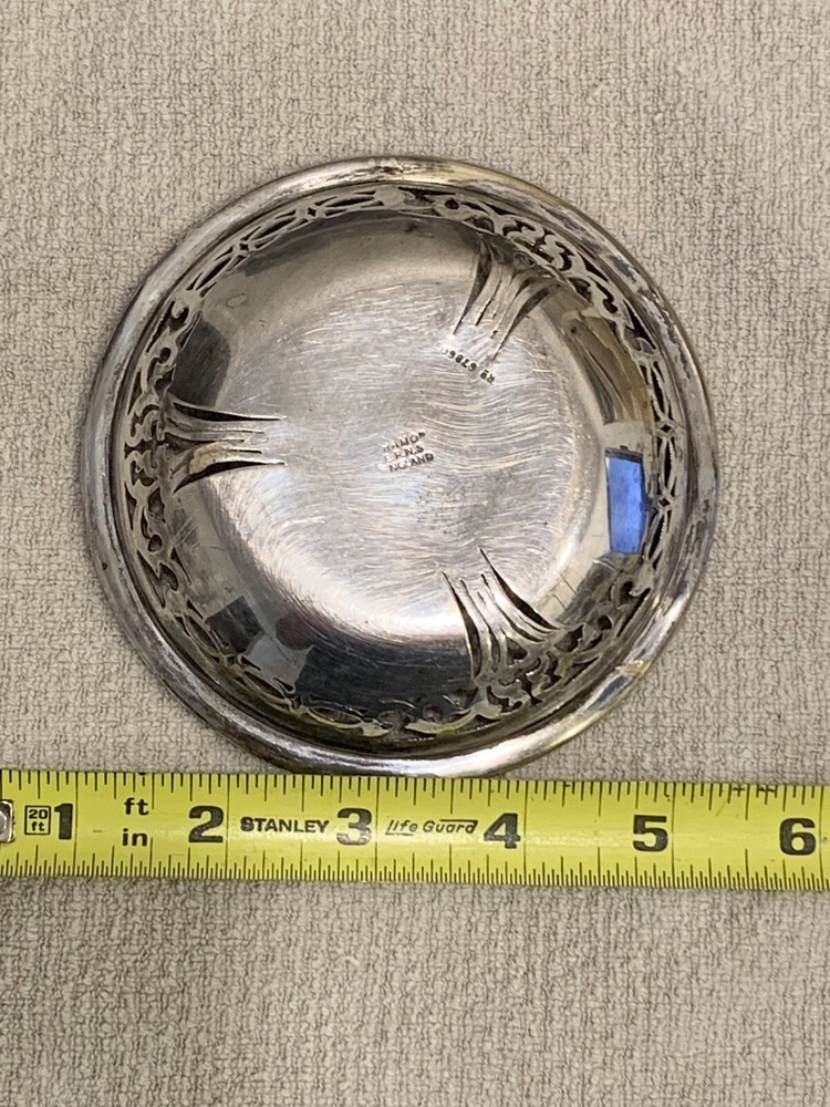 English HAMO EPNS Silver Plated Candy Dish