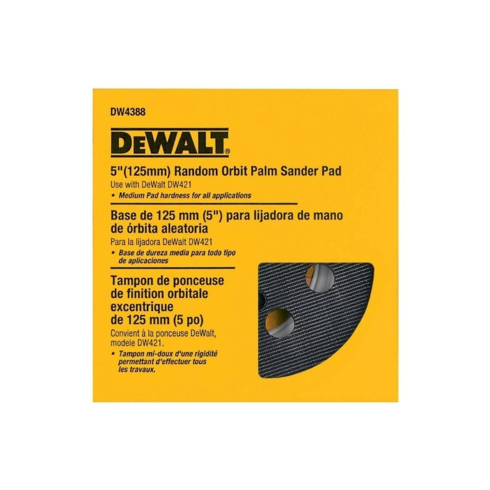 DEWALT 5-in 8-Hole Hook and Loop Pad