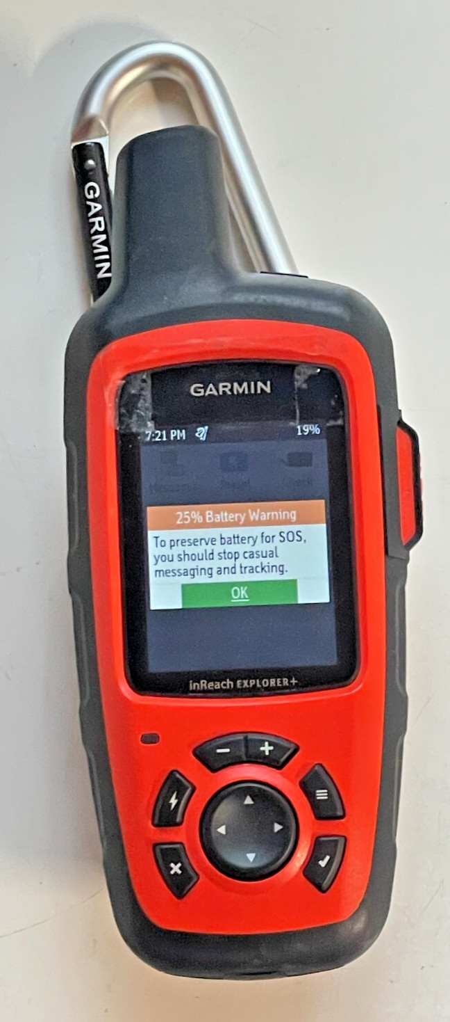 Garmin inReach Explorer Plus Handheld Satellite Communicator & GPS Navigator