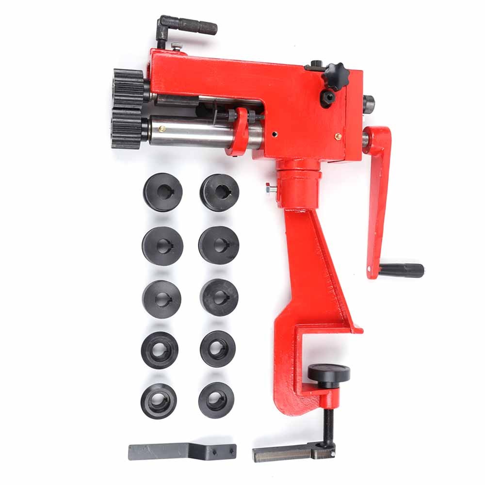 7inch Bead Roller W/6 Dies Set 22 Gauge Mild Steel Multiple Function Bead Roller