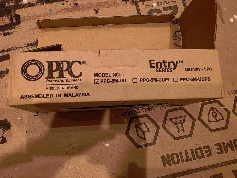 PPC MOCA coax video/modem amplifier PPC-5M-U/U