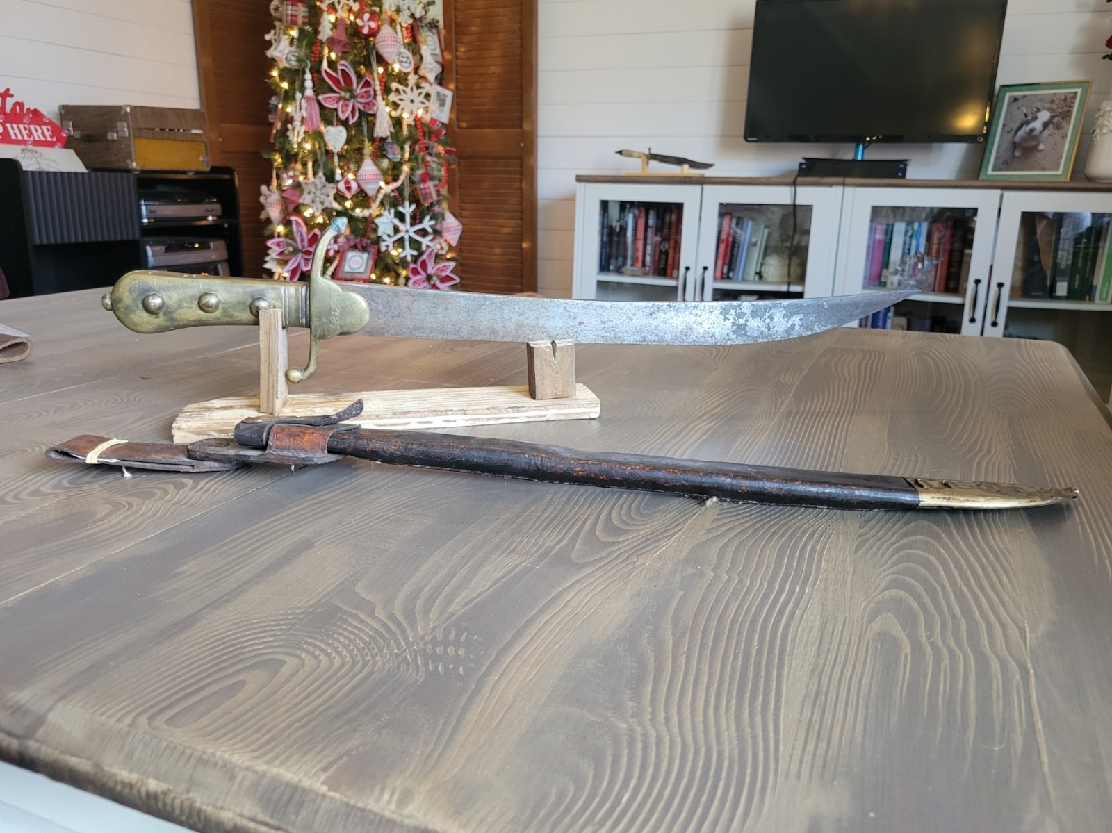 Napoleonic War German or French Short Sword Dated 1815