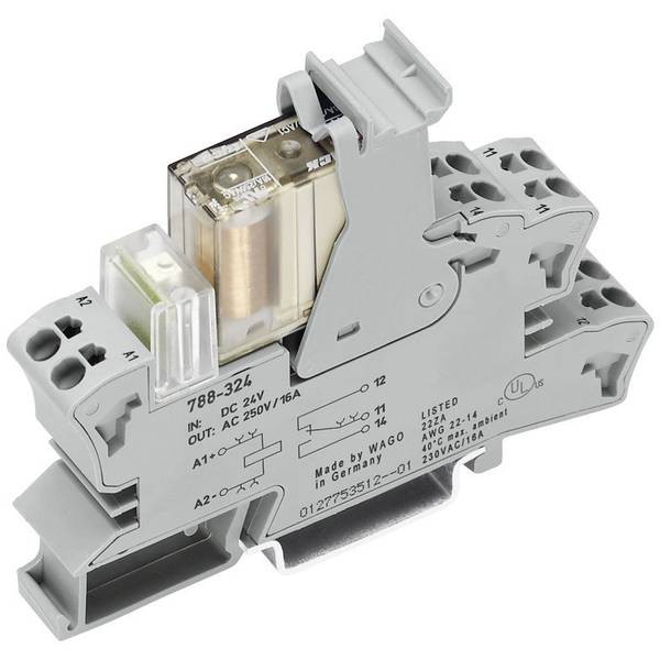 WAGO 788-355 Voltage Relay Module Name: 24V/DC switching current. max.: 16 A