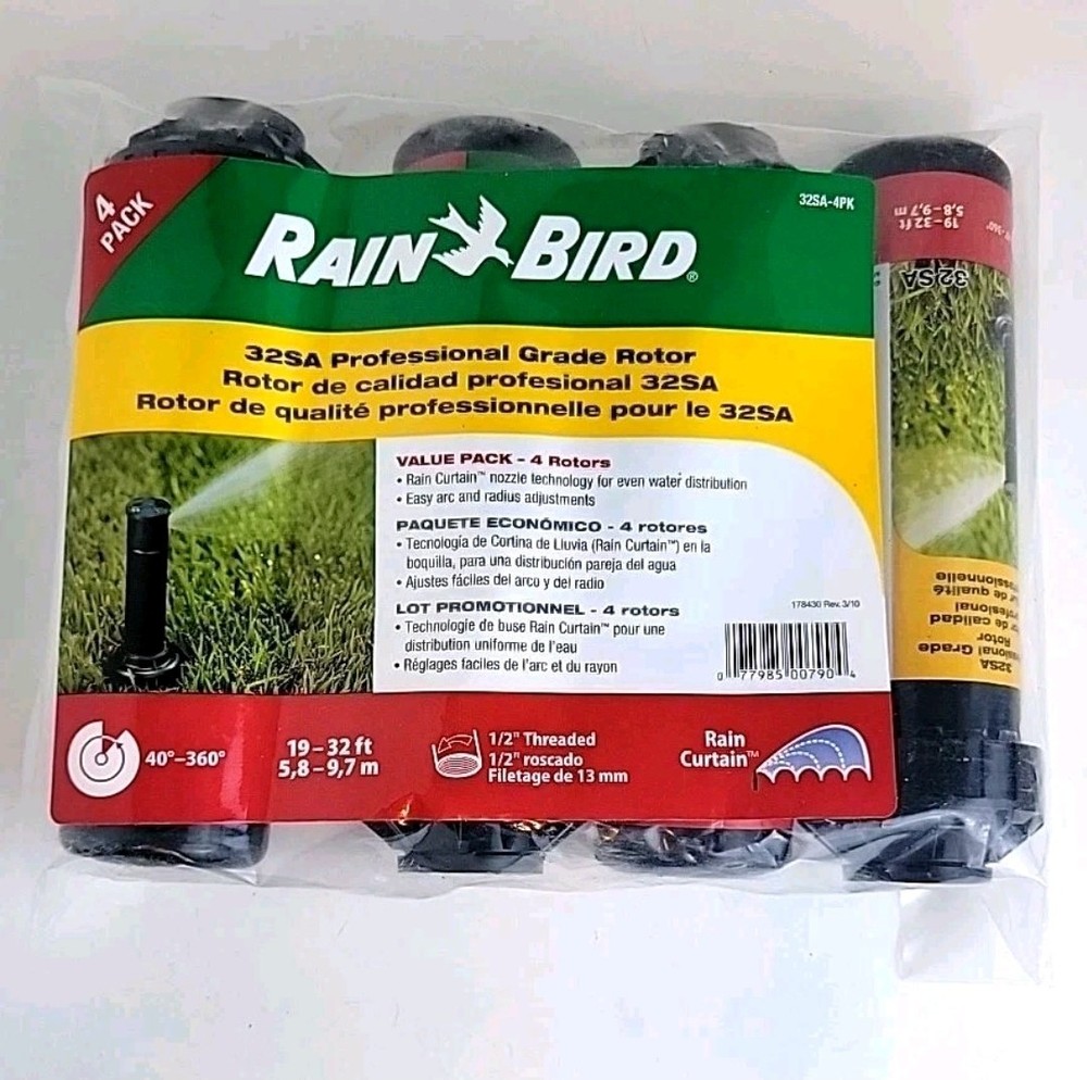 Rain Bird 32SA Professional Grade Rotor 4 Pack